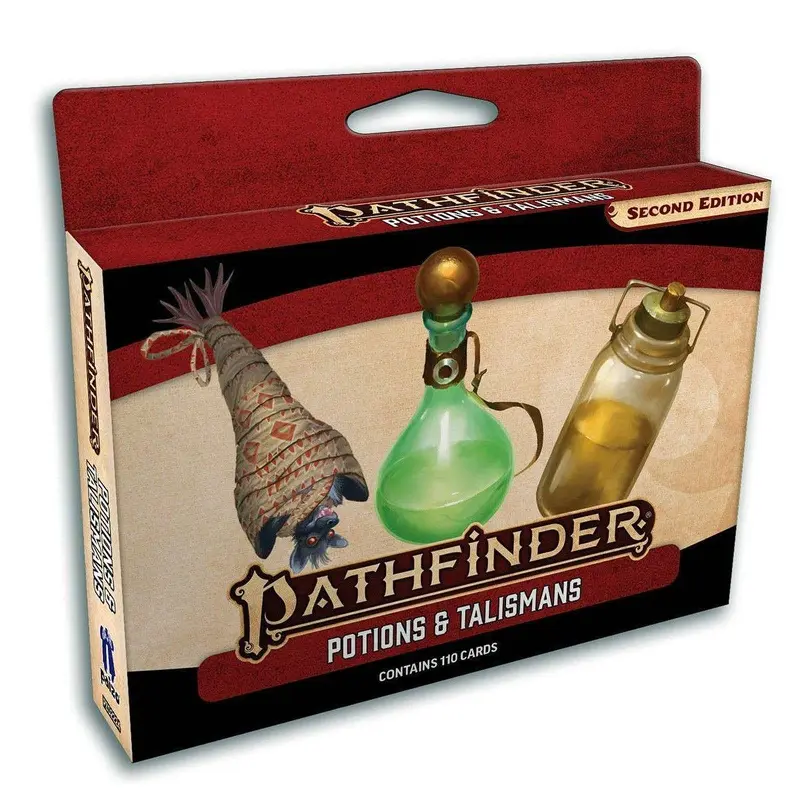 "Fifty Off" Pathfinder Second Edition Potions and Talismans Deck