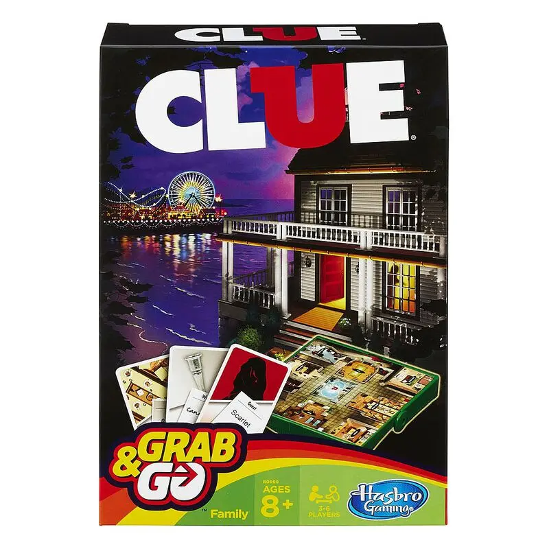 Hasbro Gaming - Clue Grab & Go Game