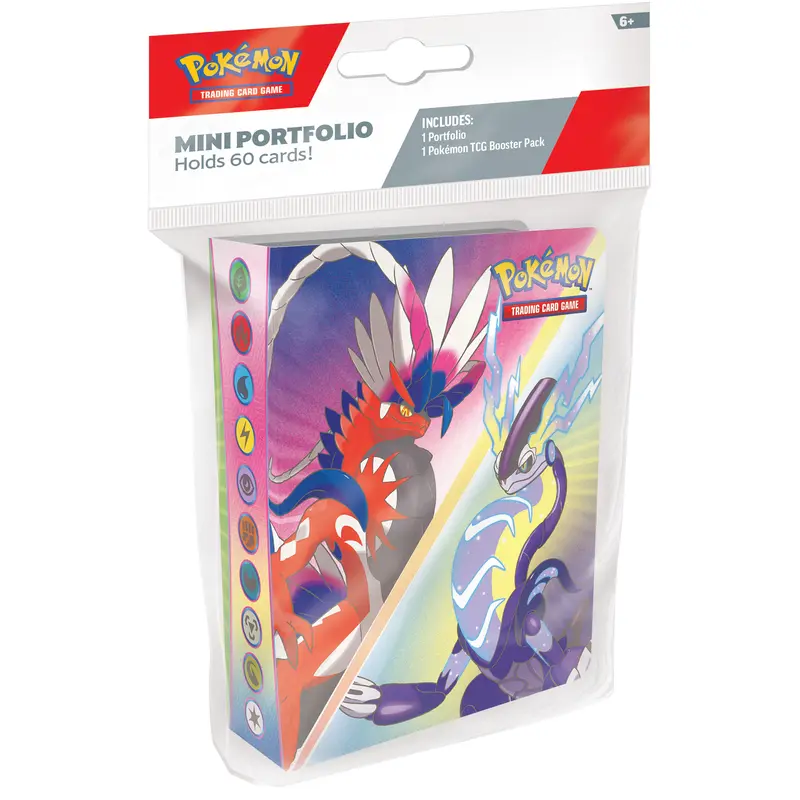 POKEMON MINI PORTFOLIO SCARLET & VIOLET