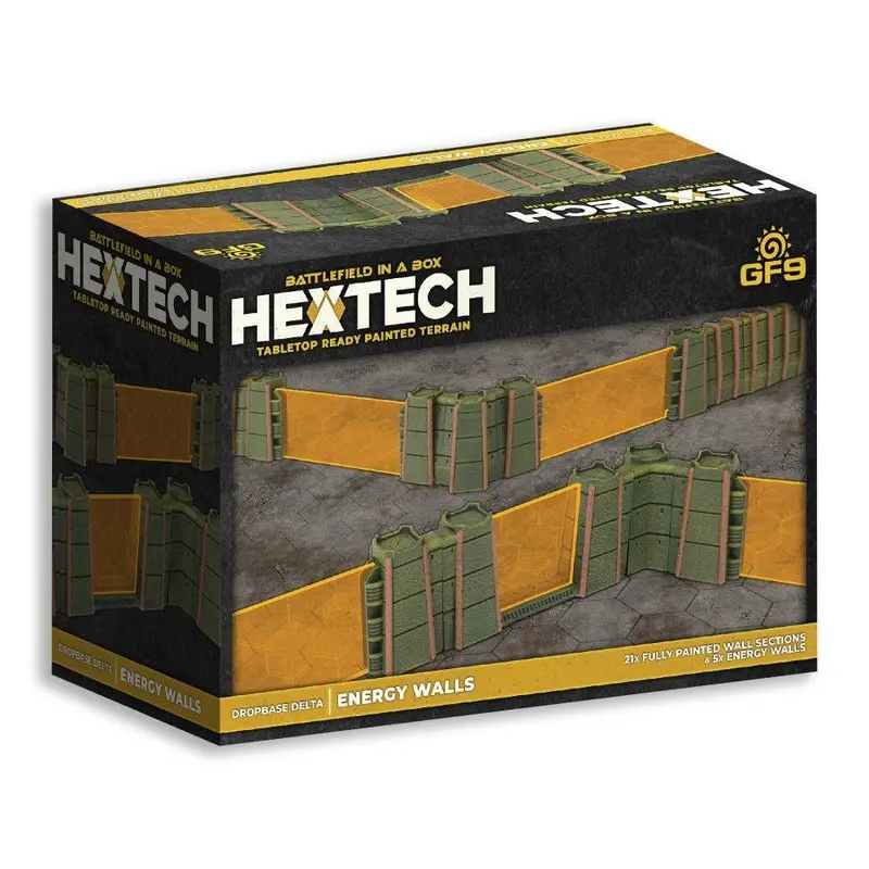 Hextech Terrain Dropbase Delta Energy Walls (26) - Pre-Order