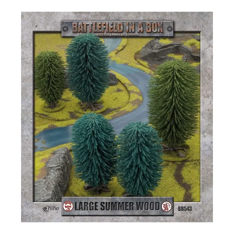 Battlefield in a Box:  LARGE SUMMER WOOD BB543