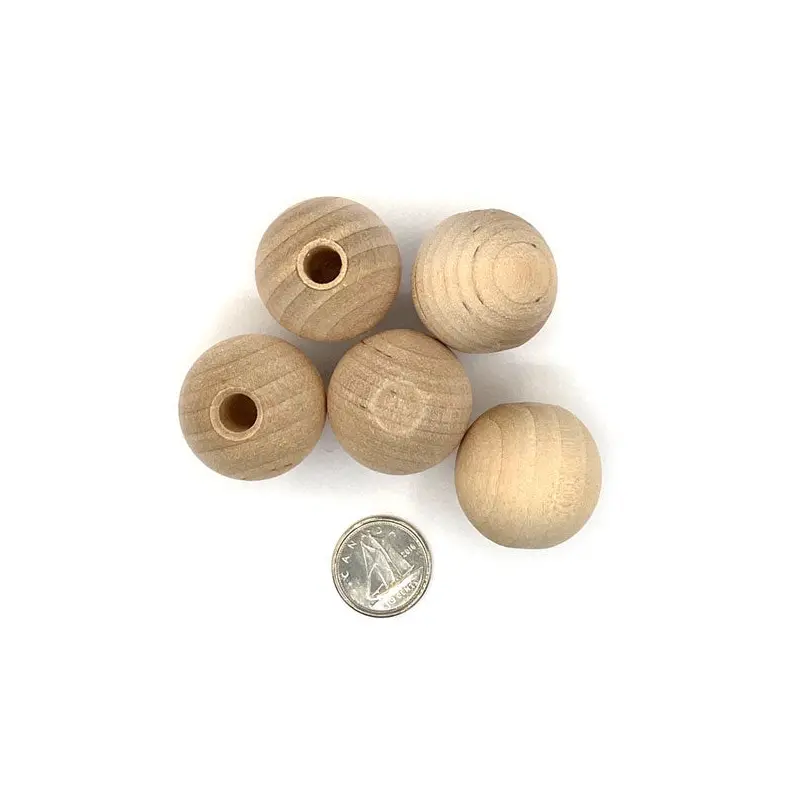 Dowel Cap Ball -1" (1/4" Hole)