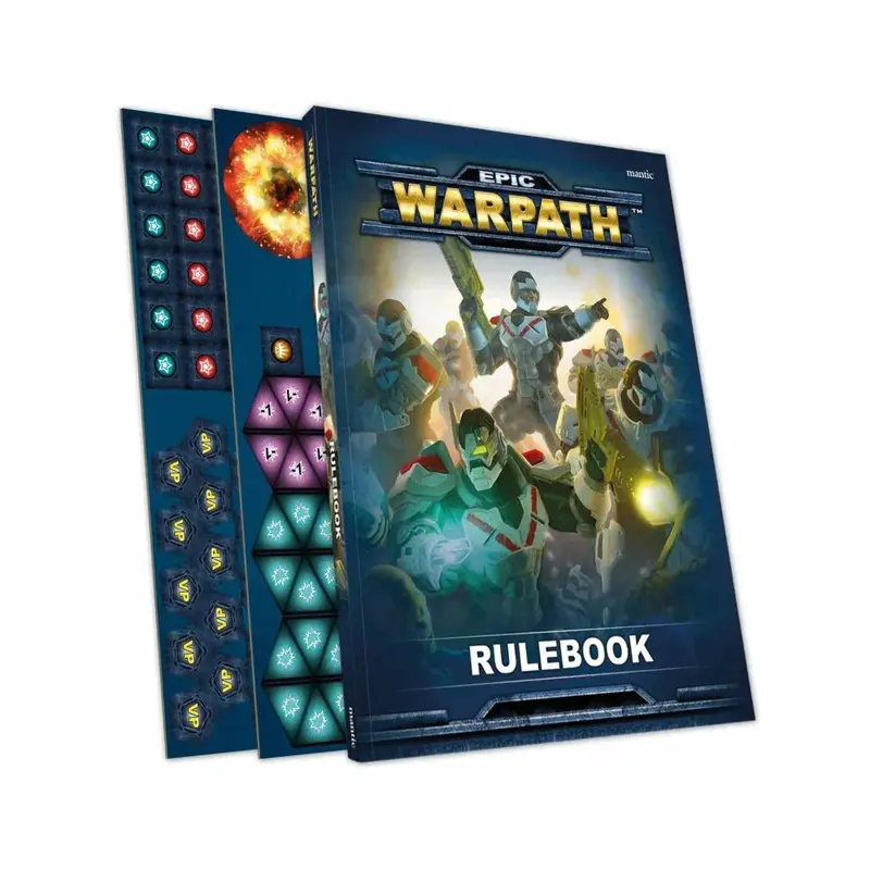 Epic Warpath: Rulebook and Token Set