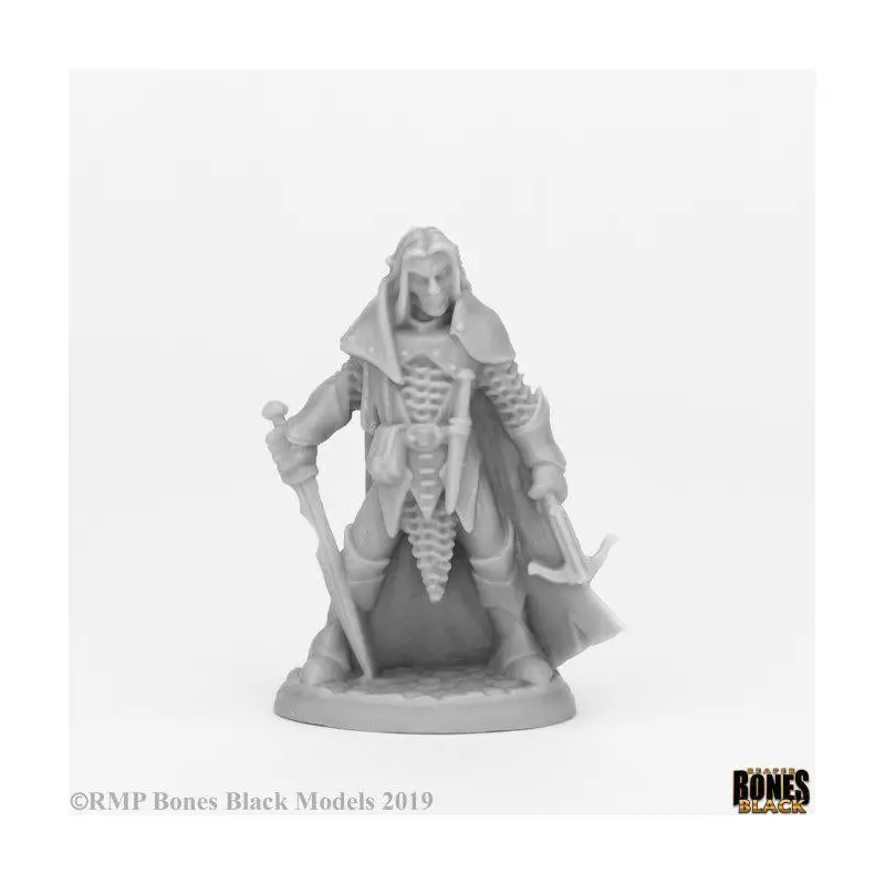 Reaper Bones: Dark Elf Male Warrior