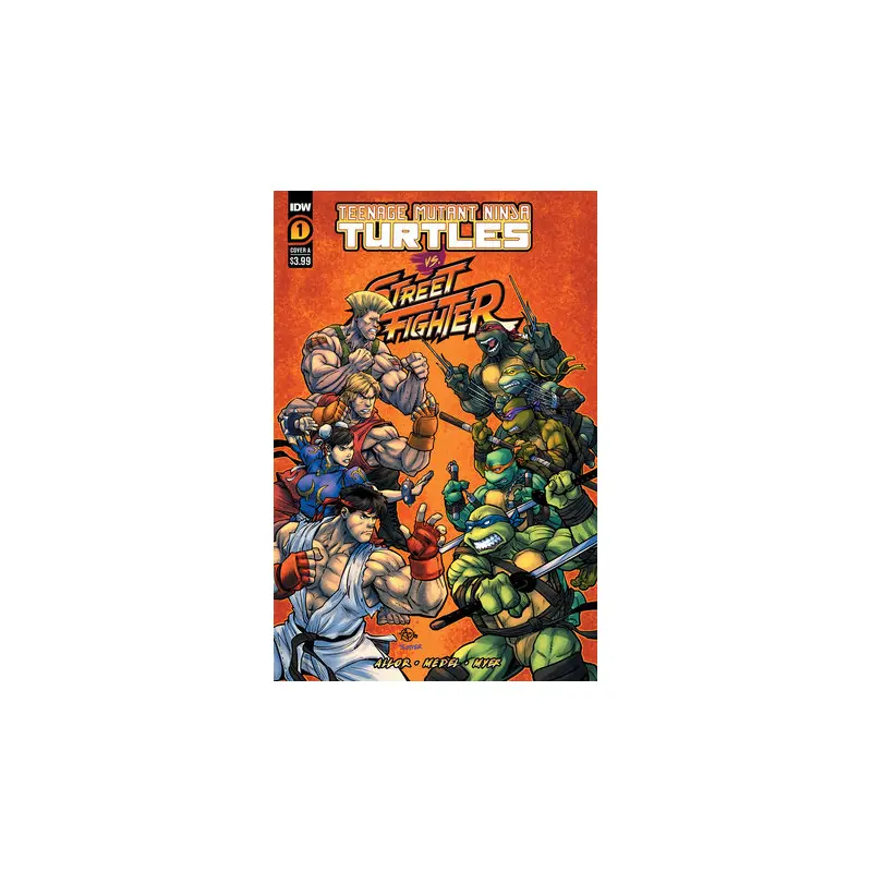 Teenage Mutant Ninja Turtles Vs. Street Fighter