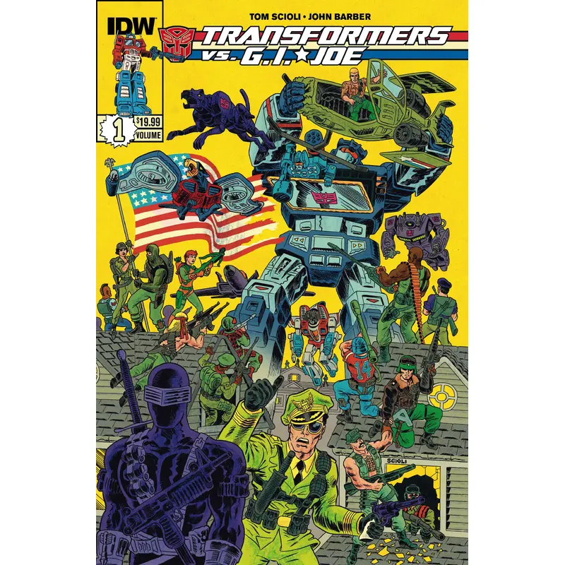 TRANSFORMERS VS GI JOE TP VOL 01