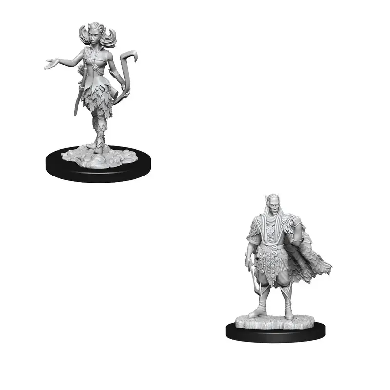 D&D Nolzurs Marvelous Unpainted Miniatures Autumn Eladrin & Summer Eladrin