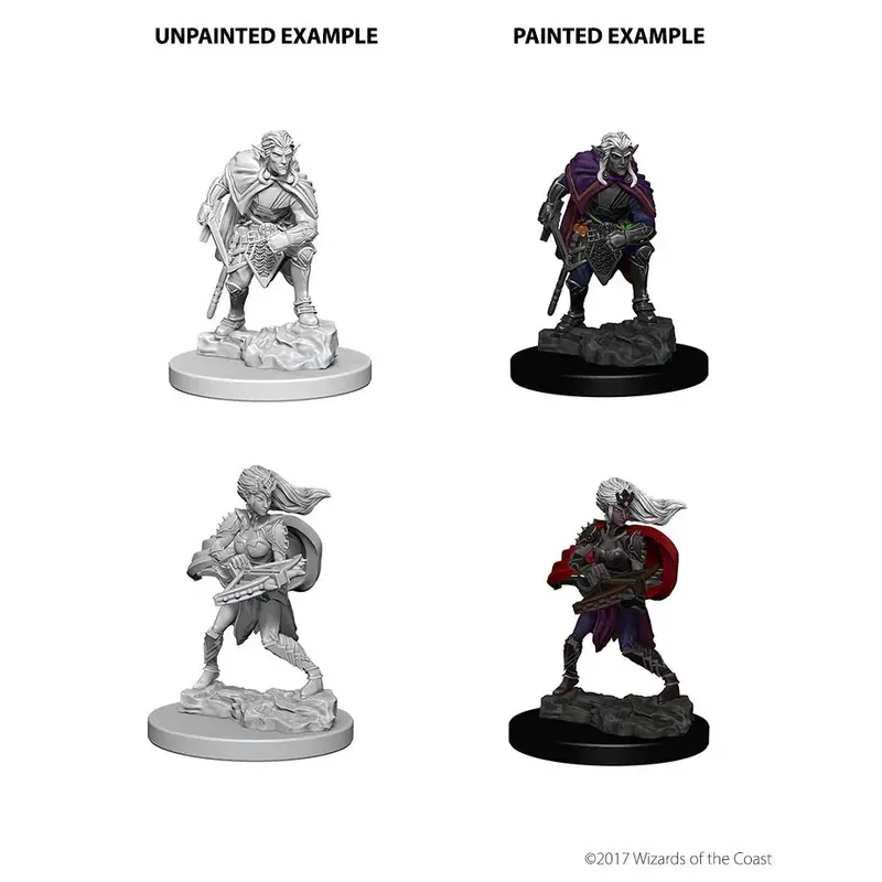 D&D Nolzurs Marvelous Unpainted Miniatures Drow