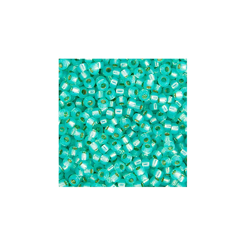Miyuki Seed Bead 8/0 apx.22g Aqua Green S/L Opal Dyed Alabaster