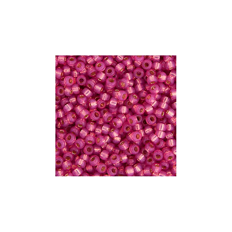 Miyuki Seed Bead 8/0 apx.22g Dark Rose S/L Dyed Alabaster