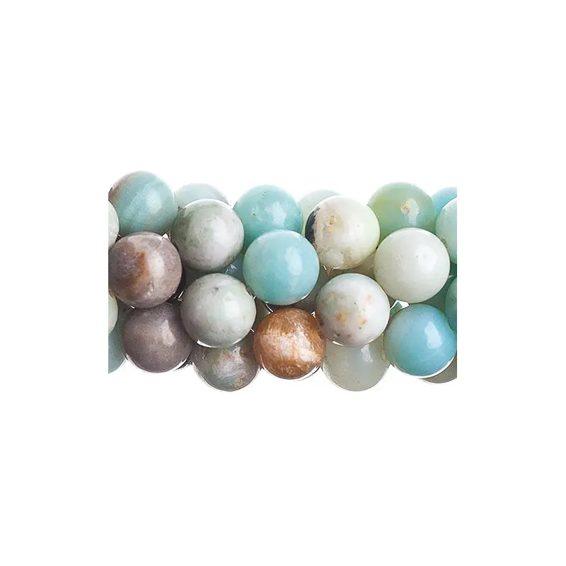 Semi-Precious 16in 8mm Amazonite Natural