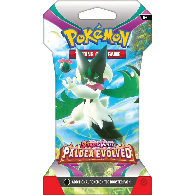SLEEVED POKEMON SV2 PALDEA EVOLVED PACK