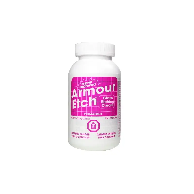Armour Etch Glass Etching Cream, 10 oz (Canadian)