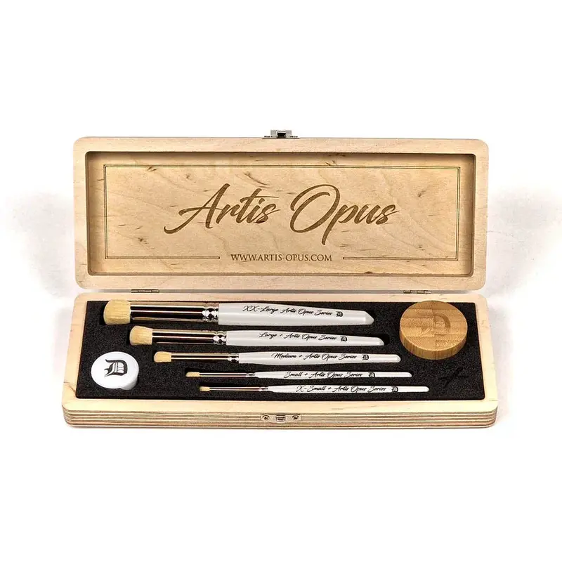 Artis Opus - Series D PLUS - DryBrush Expansion Set (5 Brushes)