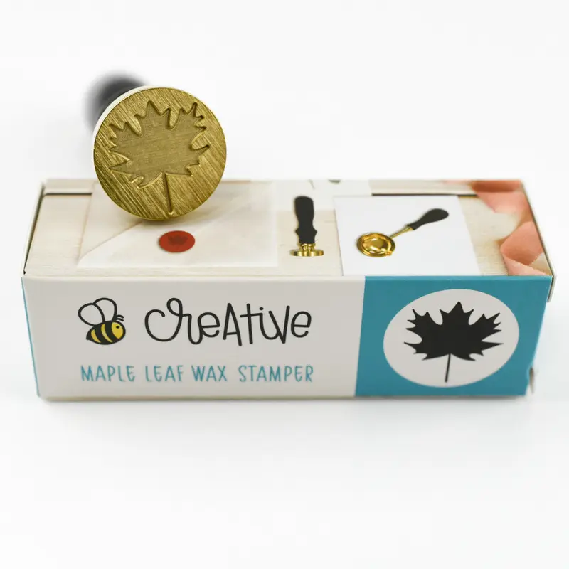 Bee Creative Wax Stamper, Maple Leaf