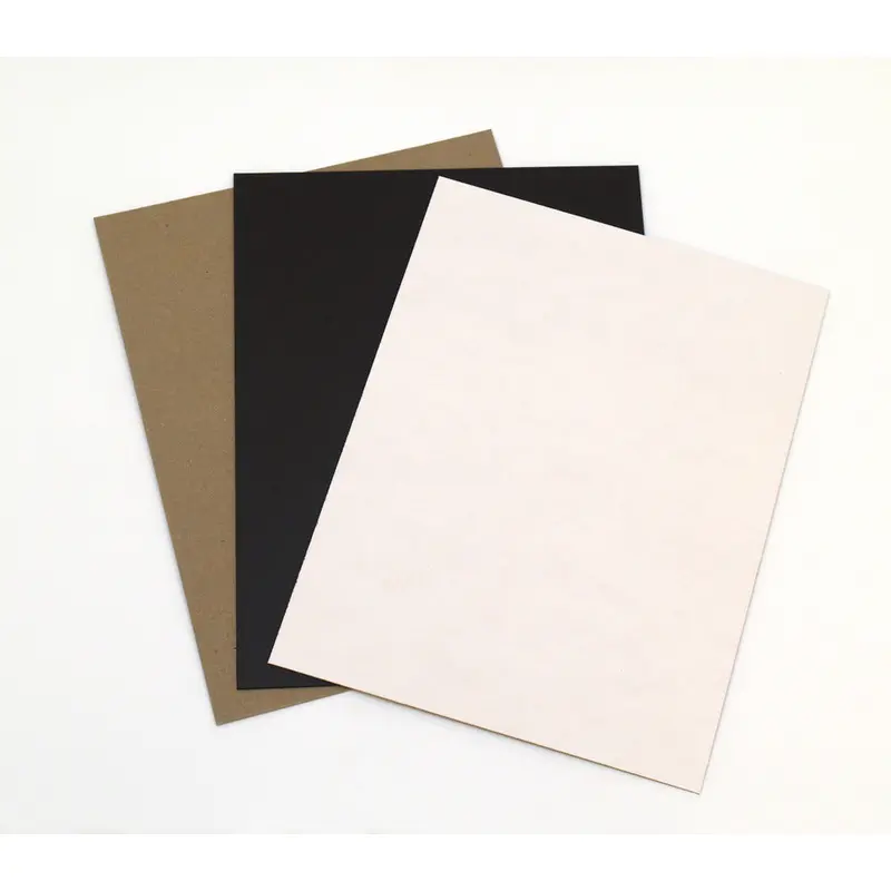 Chipboard, Assorted - 8.5" x 11" (15 Pack)