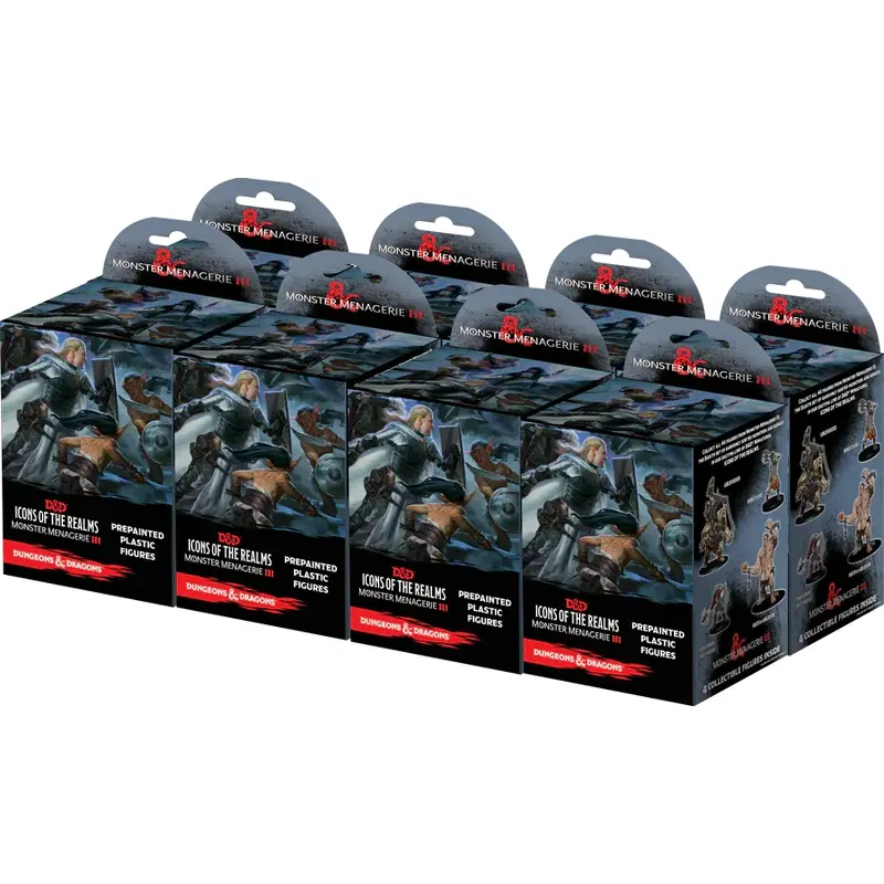 D&D Icons of the Realms Monster Menagerie 3 Booster BRICK