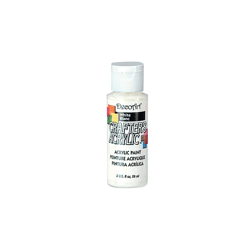 DecoArt Crafters Choice Paint 2 oz. DCA01 White