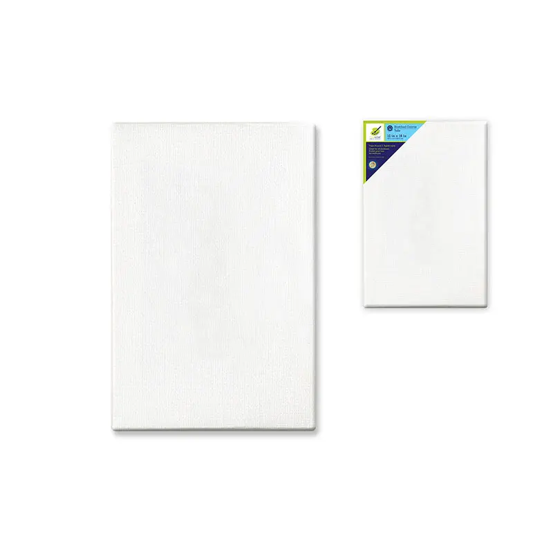 Stretch Artist Canvas: Rect. 12"x16" Primed Back-Stapled