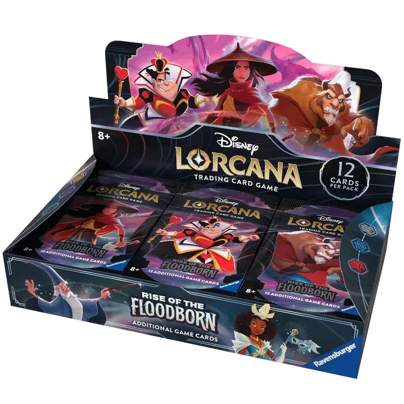 Disney Lorcana TCG: Rise of the Floodborn Booster Display