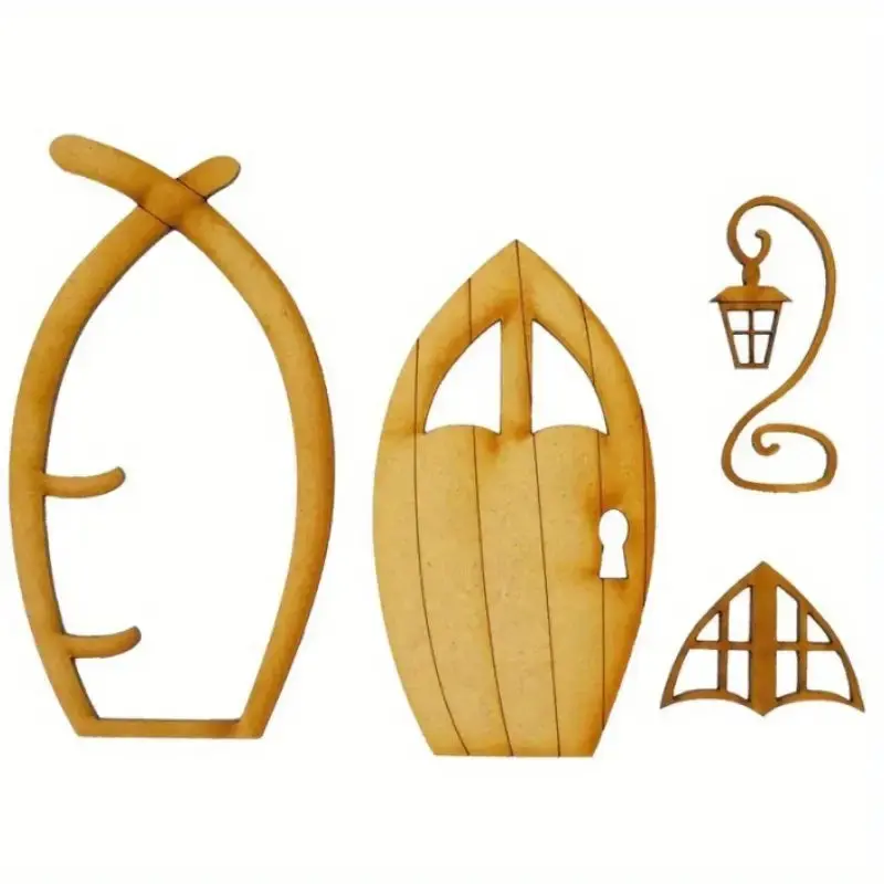 Miniature Wood Elf Door Fairy