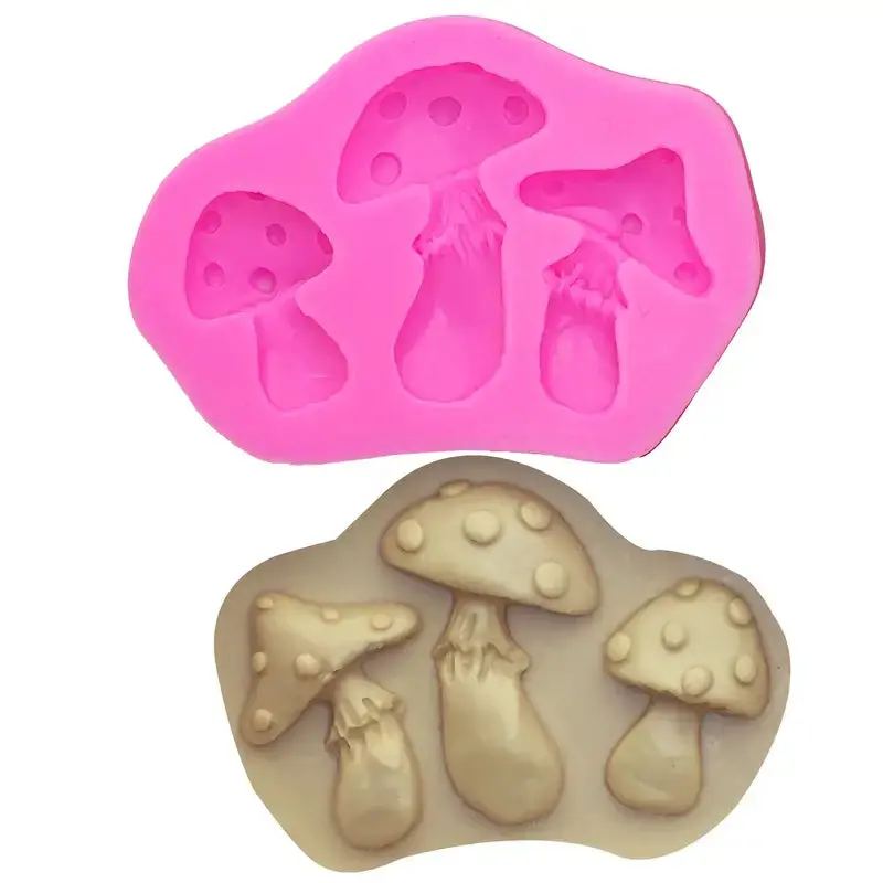 Mushroom Shape Silicone Mold