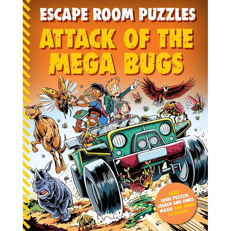 ESCAPE ROOM PUZZLES: ATTACK OF THE MEGA BUGS