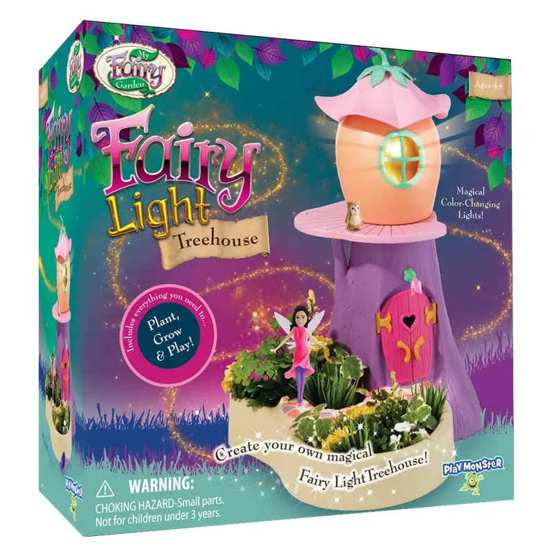 MY FAIRY GARDEN-LIGHT TREEHOUSE