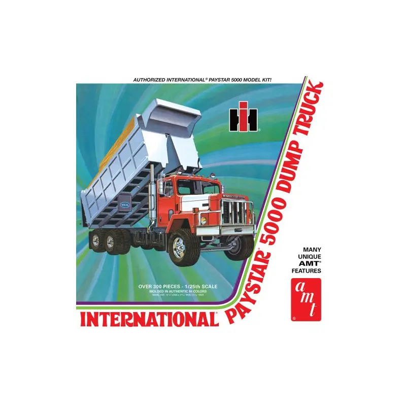 AMT IH PAYSTAR 5000 DUMP TRUCK 1:25 SCALE MODEL KIT