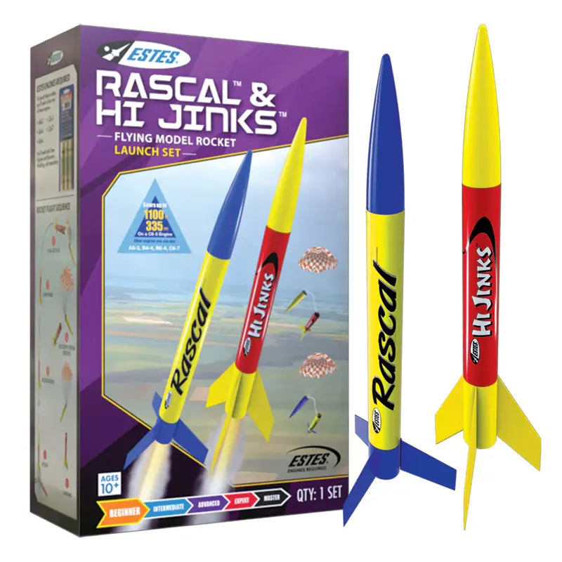 Estes Rockets Rascal & HiJinks Launch Set 1499