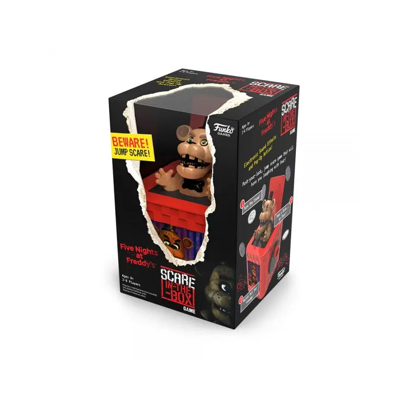 FIVE NIGHTS AT FREDDYS SCARE IN THE BOX GAME