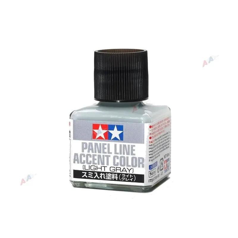 Tamiya Panel Line Enamel Accent Color Light Gray (40ml)
