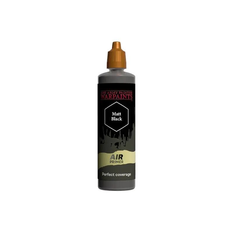 Army Painter WARPAINTS AIR: BLACK PRIMER, 100 ML