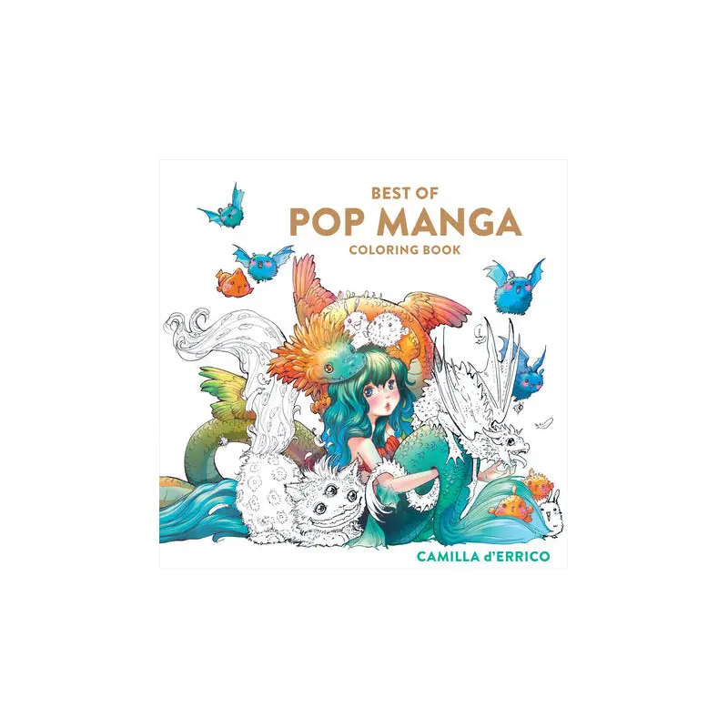 Best of POP Manga Coloring Book