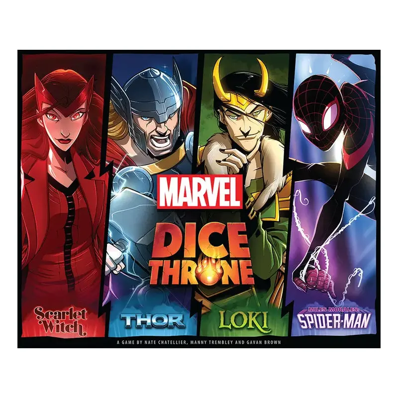 Marvel Dice Throne: Scarlet Witch v. Thor v. Loki v. Spider-Man