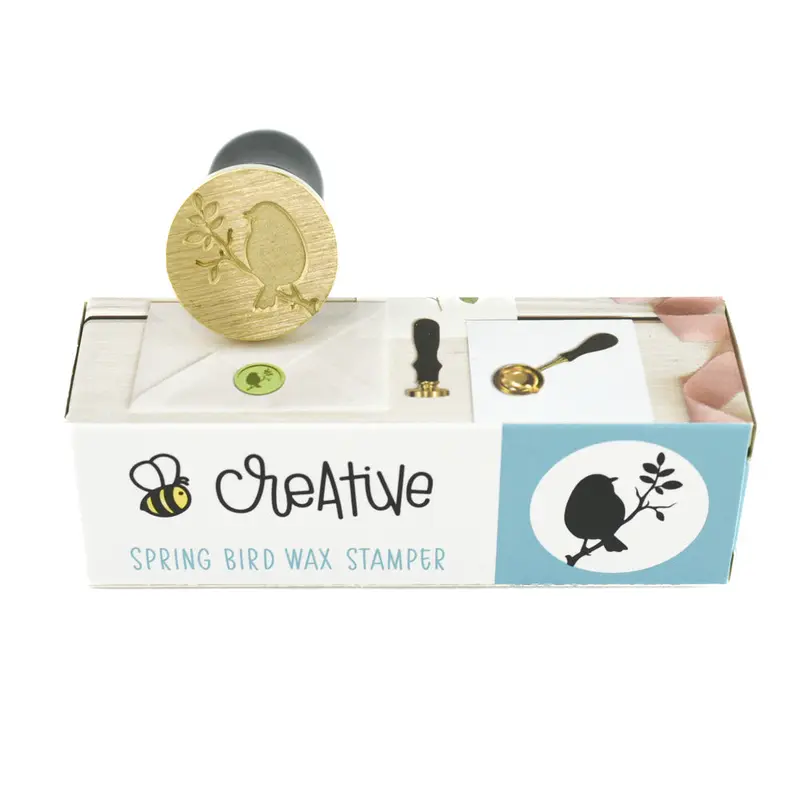 Bee Creative Wax Stamper, Spring Bird
