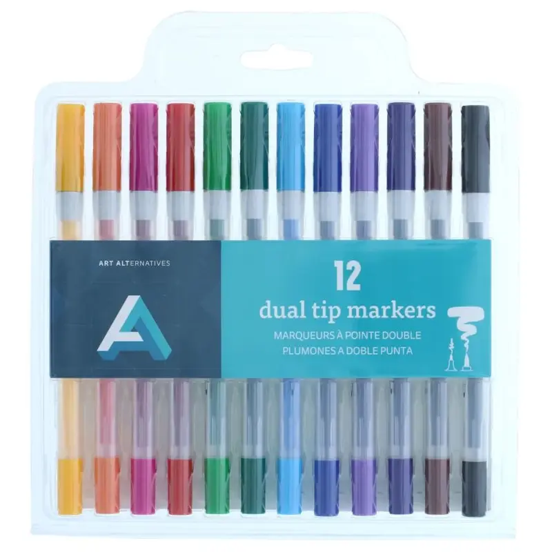 Dual Tip Marker Set, 12pc