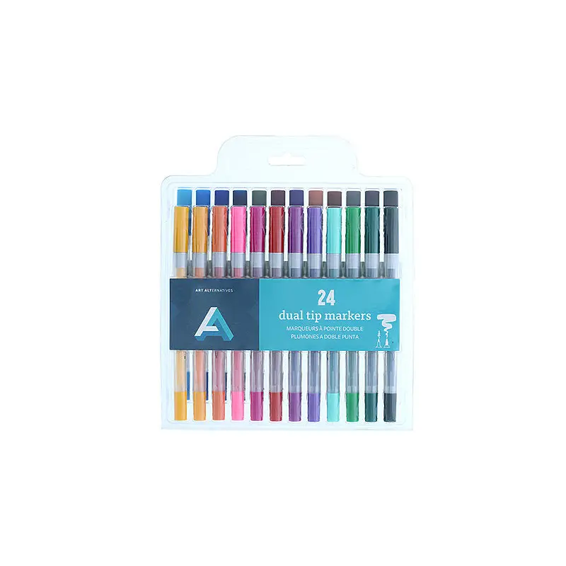 Dual Tip Marker Set, 24pc