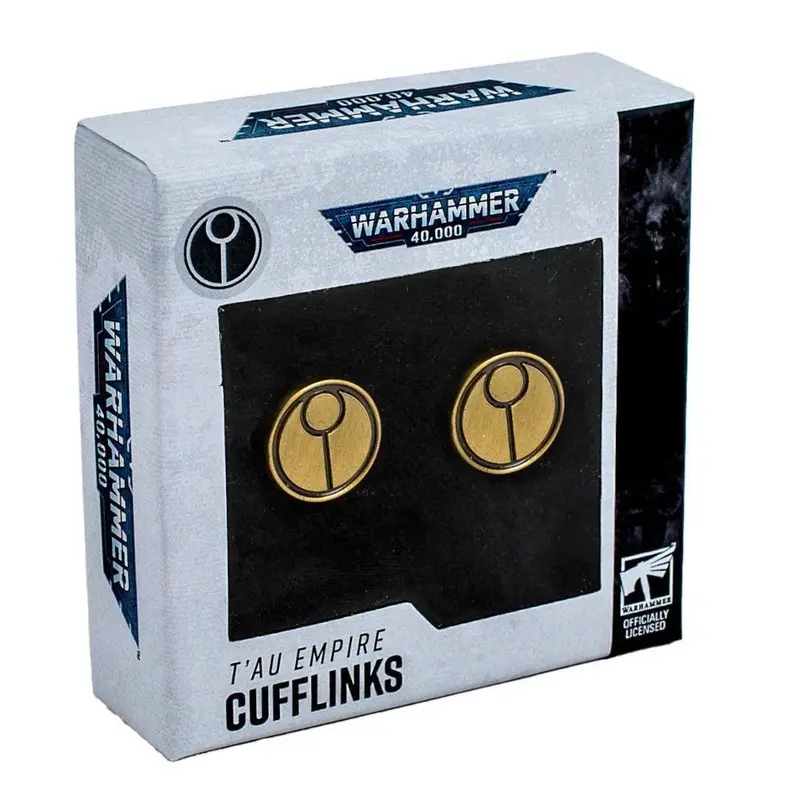 Warhammer 40000: Tau Empire Cufflinks - Pre-Order