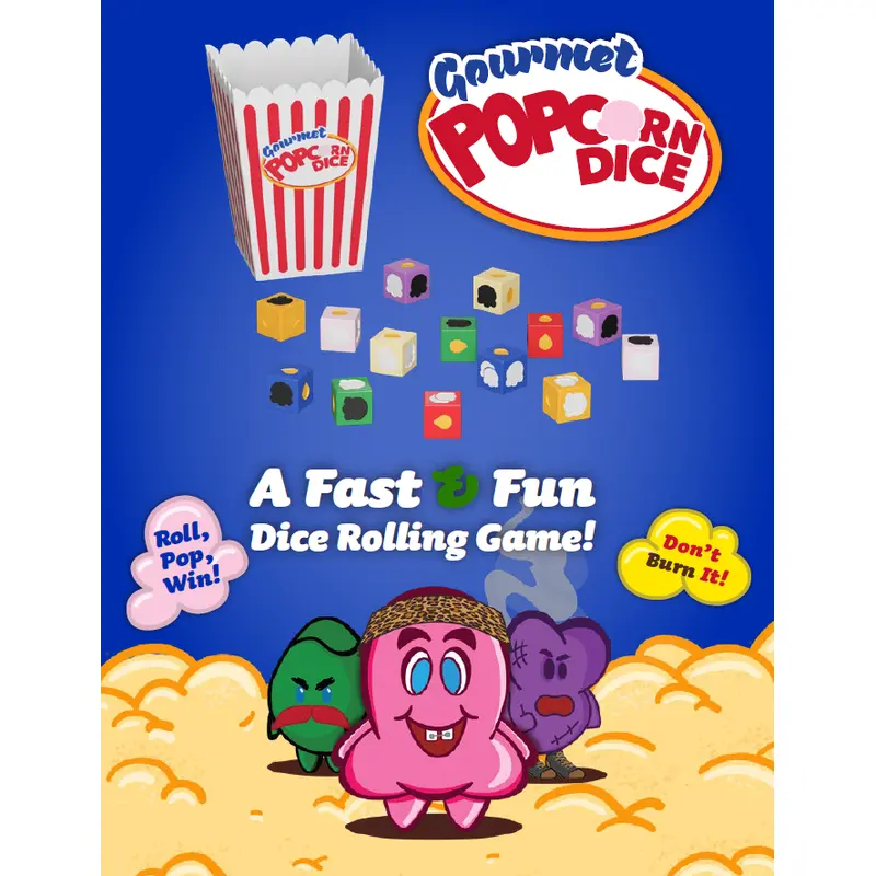 GOURMET POPCORN DICE