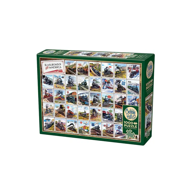Cobble Hill Railroads of America  1000 Piece