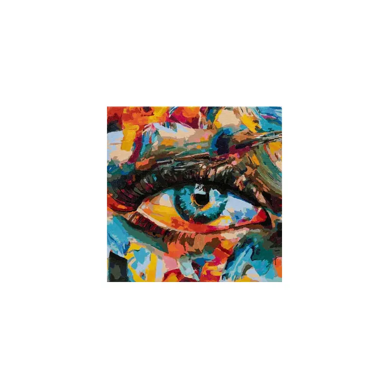 Craft Buddy Paint by Numbers Thomas Kinkade "Creative Eye" Canvas Kit