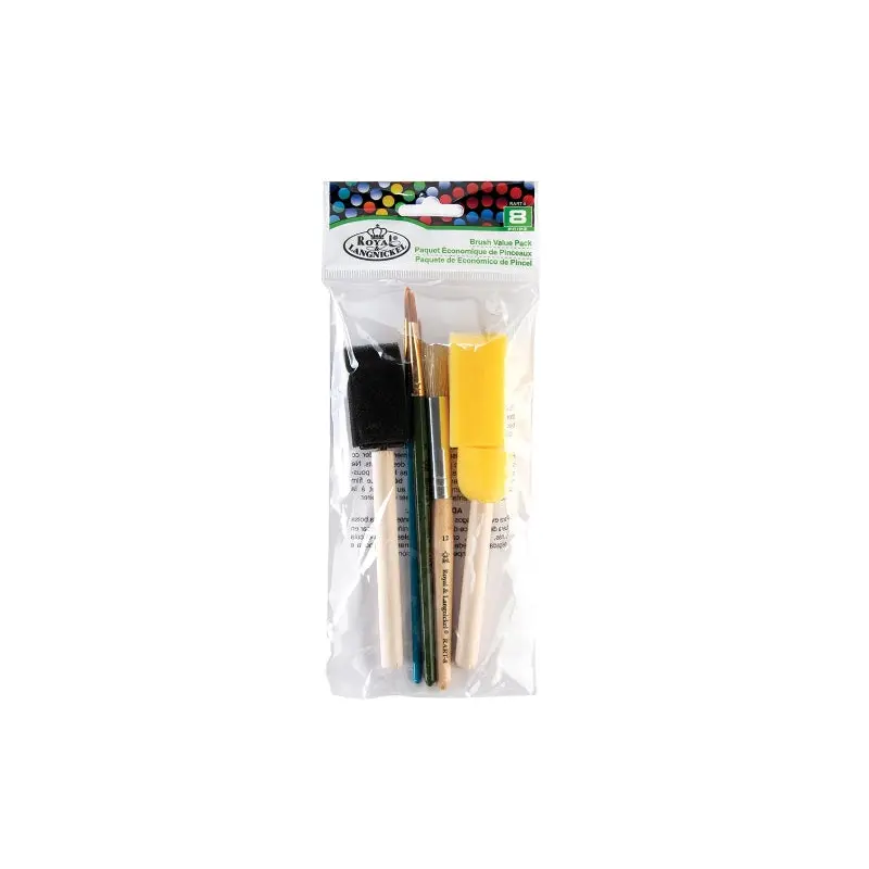 Royal Langnickel 8 Piece Brush Value Pack