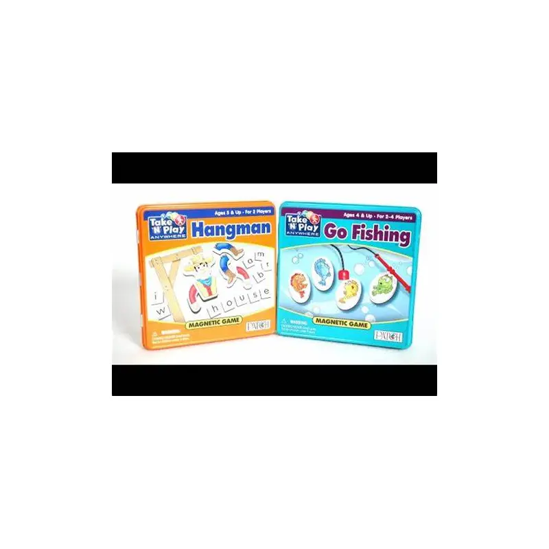TAKE N PLAY HANGMAN / GO FISHING
