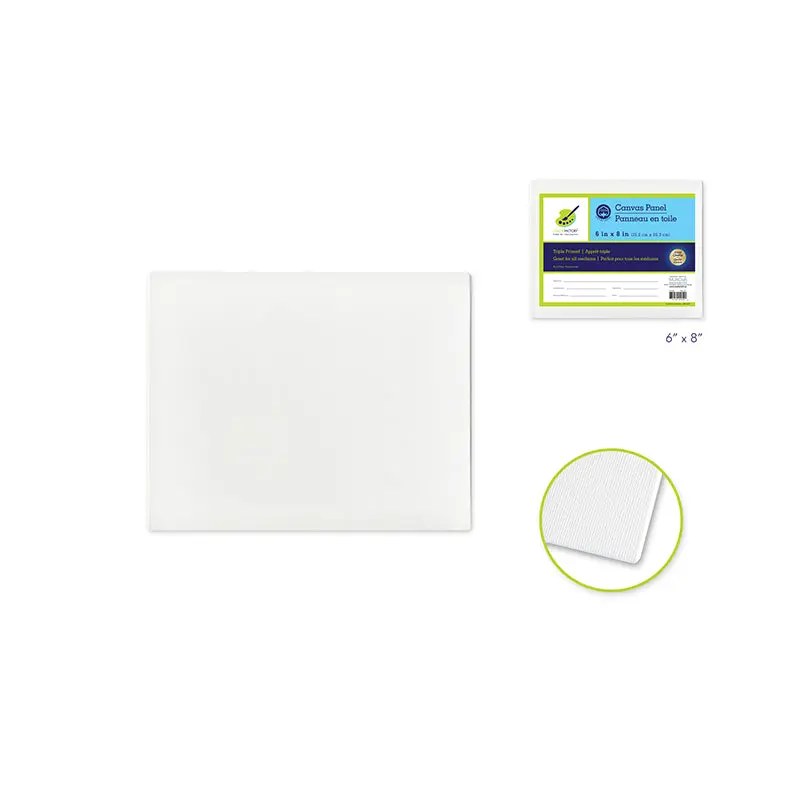 Canvas Panels Primed: 6"x8" Artist Quality