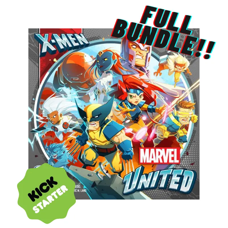 Marvel United: X-Men Kickstarter Exclusive ALL-IN Pledge