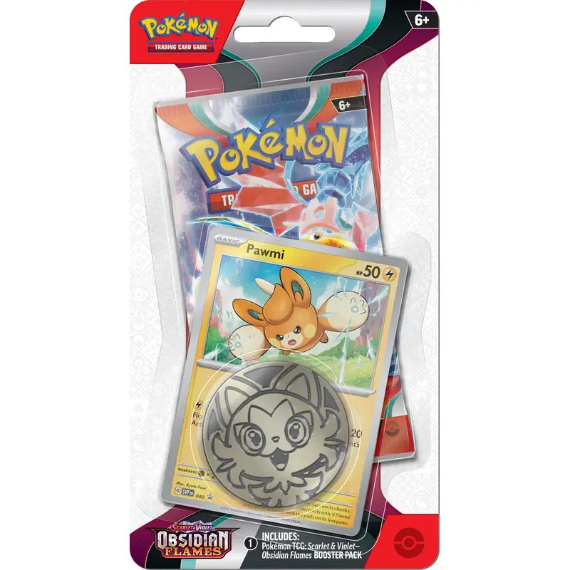 POKEMON SV3 OBSIDIAN FLAMES CHECKLANE BLISTER