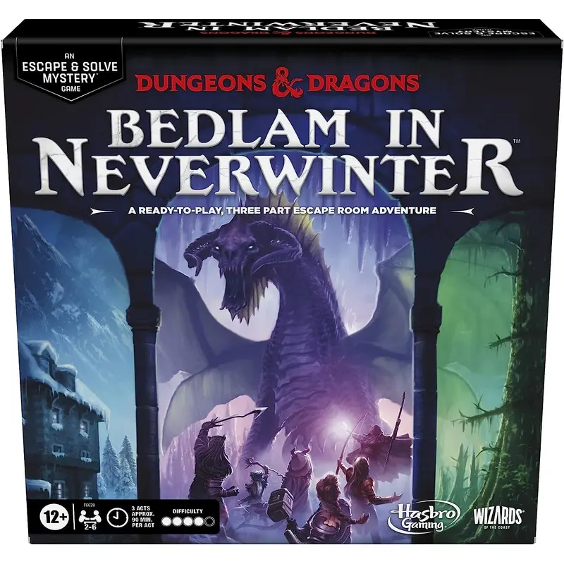 DUNGEONS & DRAGONS ESCAPE BEDLAM IN NEVERWINTER