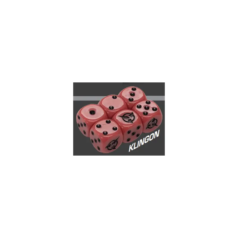 STAR TREK AWAY MISSIONS FACTION DICE KLINGON
