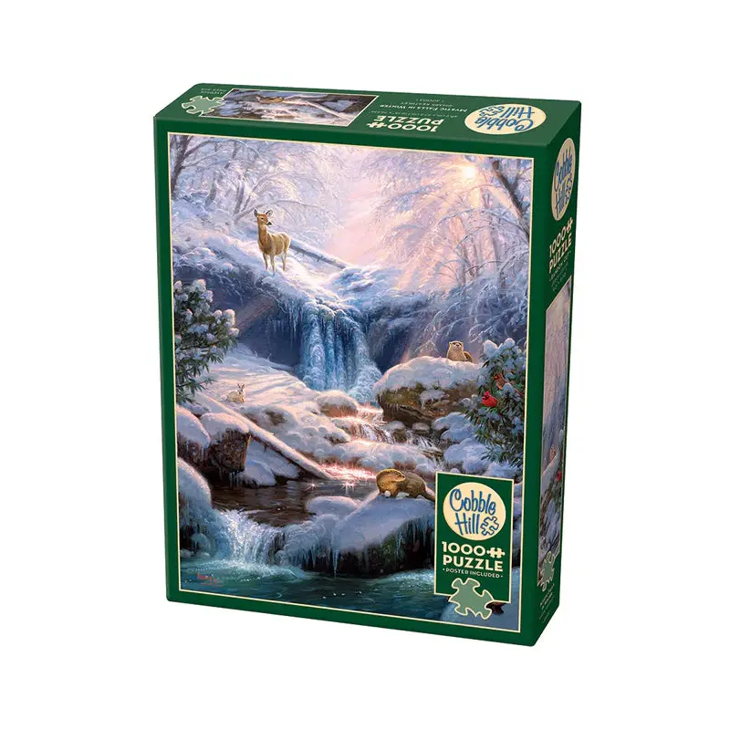 1000pc Puzzle Cobble Hill Mystic Falls in Winter